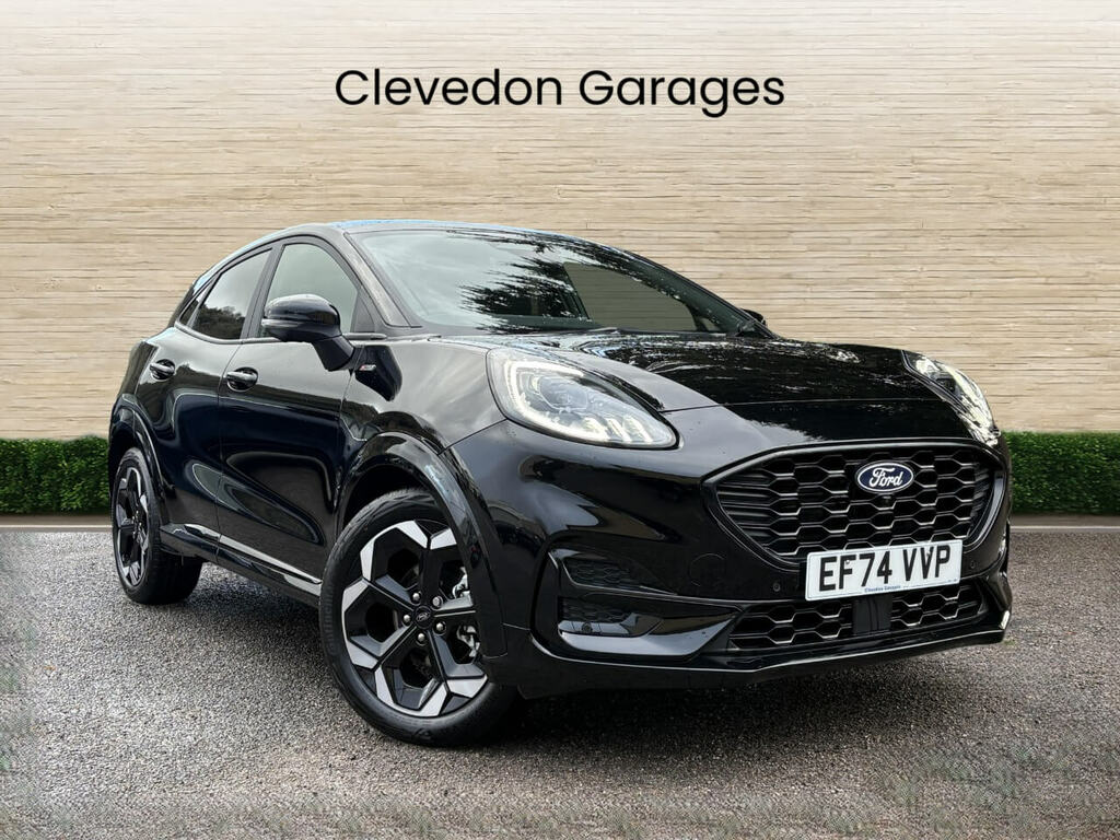 Ford Puma 1.0T Ecoboost Mhev St-line X Suv Hybrid Black
