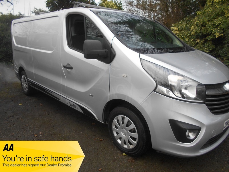 Vauxhall Vivaro 2017 L2h1 2900 Sportive DN67PYO Silver #2