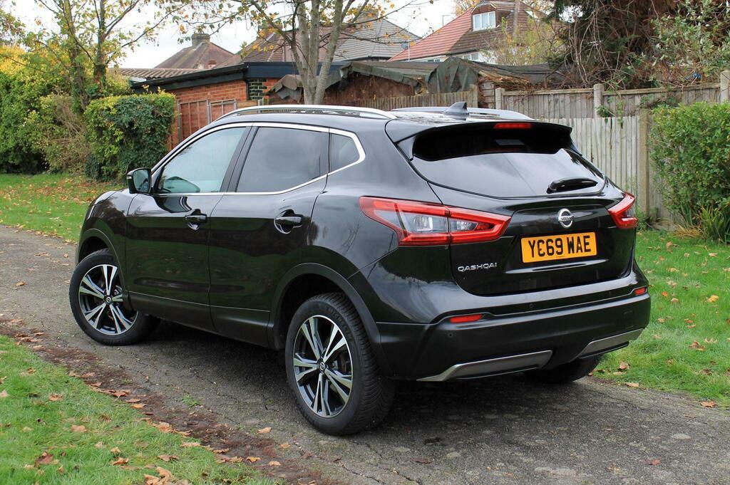 Nissan Qashqai 2019 Nissan Qashqai 1.3 Dig-t N-connecta Suv P Black #5