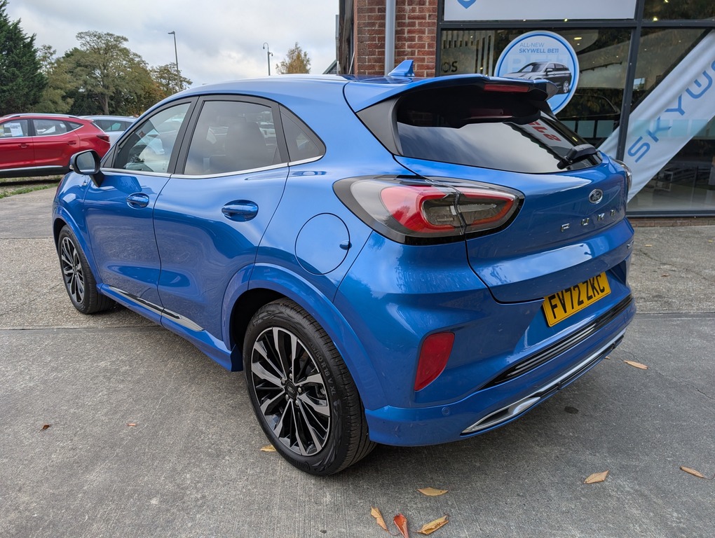 Ford Puma 1.0T Ecoboost Mhev St-line Vignale Suv Blue #3