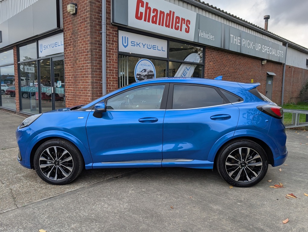 Ford Puma 1.0T Ecoboost Mhev St-line Vignale Suv Blue #4