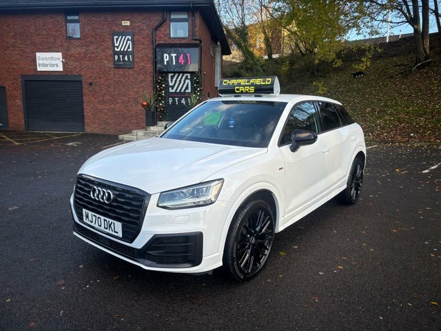 Audi Q2 2020 1.0 Tfsi 30 Black Edition Suv Manu MJ70DKL White #2