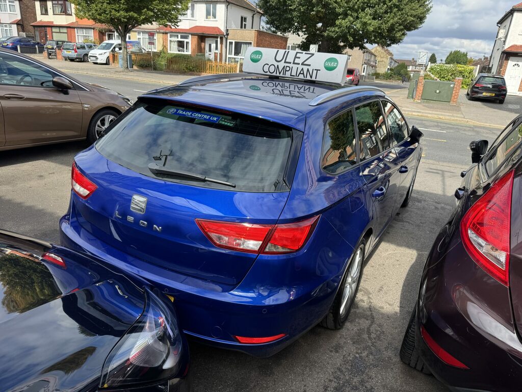 Seat Leon 1.0 Se Tech Dsg Blue #4