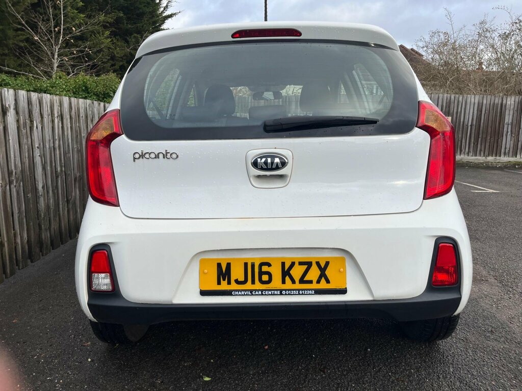 Kia Picanto 1.0 1 Euro 6 MJ16KZX White #5