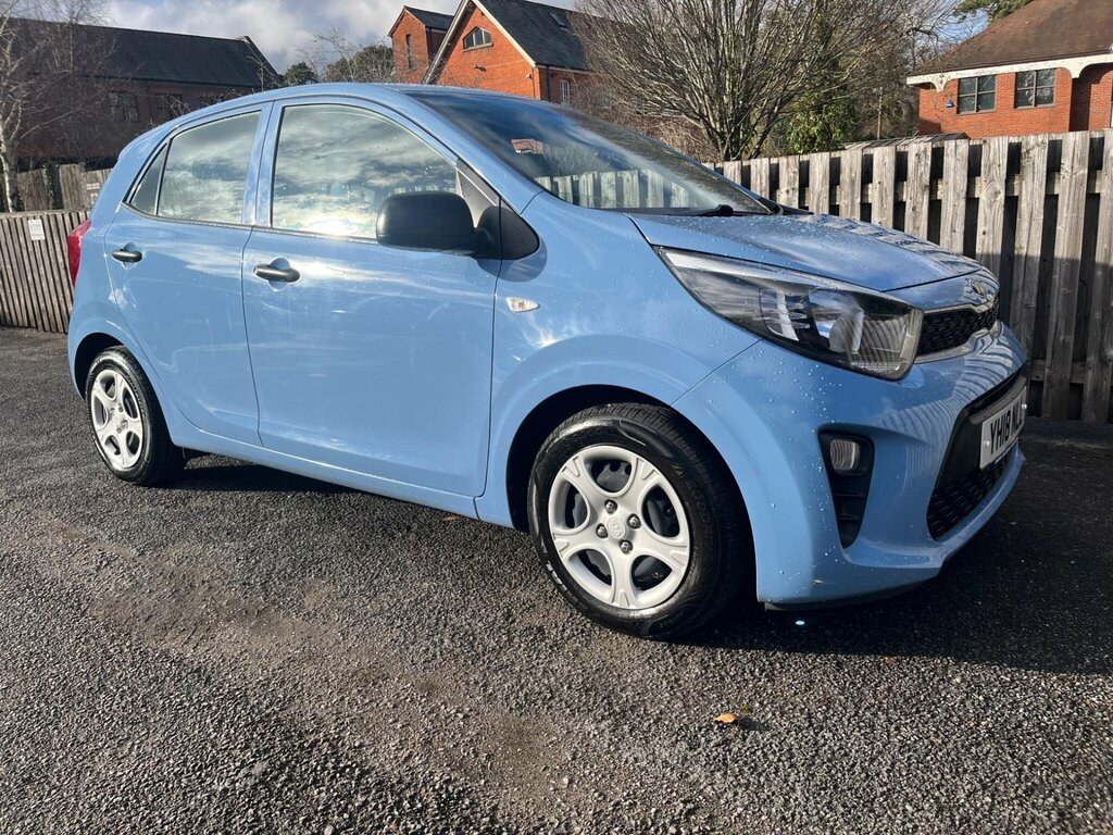 Kia Picanto 1.0 1 Euro 6 YH18NLL Blue #6
