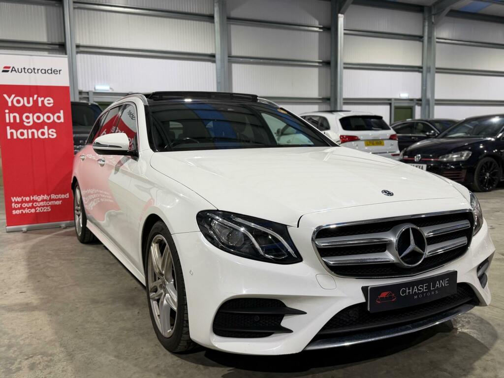 Mercedes-Benz E Class 2.0 E220d Amg Line Premium G-tronic Euro 6 S S White #5