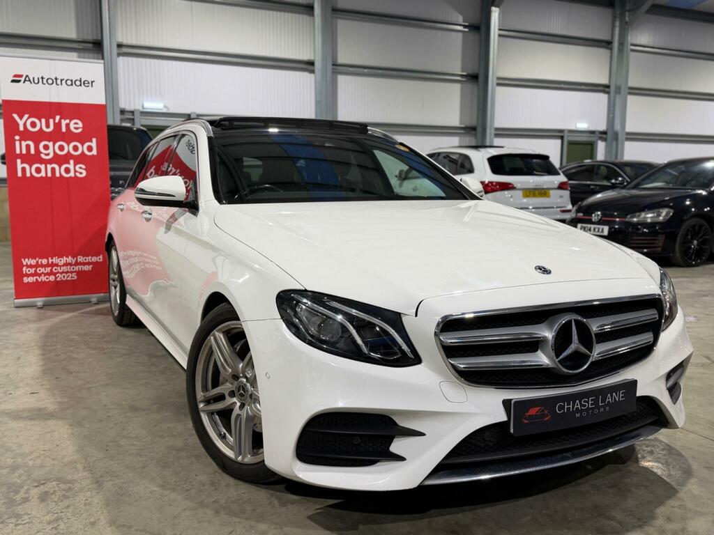 Mercedes-Benz E Class 2.0 E220d Amg Line Premium G-tronic Euro 6 S S White