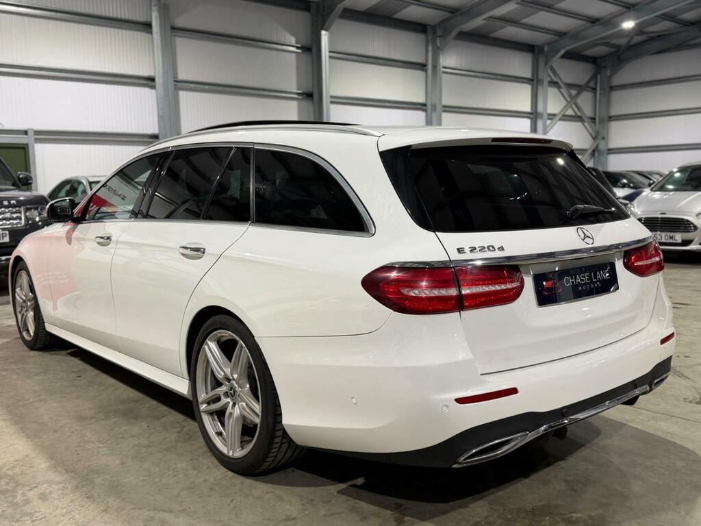 Mercedes-Benz E Class 2.0 E220d Amg Line Premium G-tronic Euro 6 S S White #4