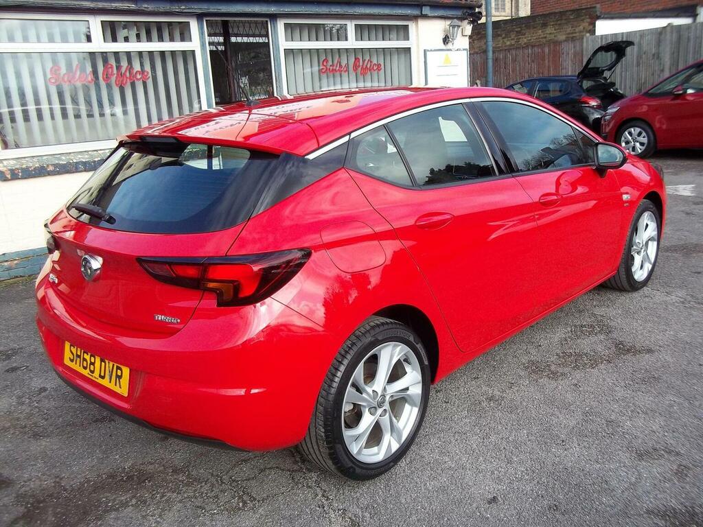 Vauxhall Astra 1.4I Turbo Sri Euro 6 201868 SH68DVR Red #4