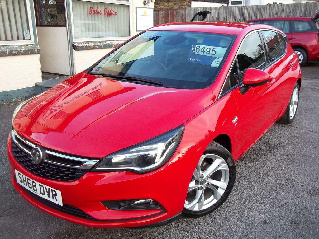 Vauxhall Astra 1.4I Turbo Sri Euro 6 201868 Red