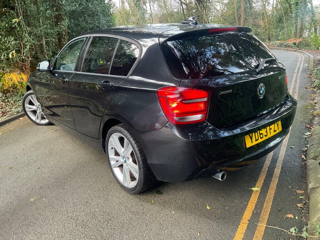 BMW 1 Series 2.0 120D Sport Xdrive Euro 5 Ss YD63FZY Black #2