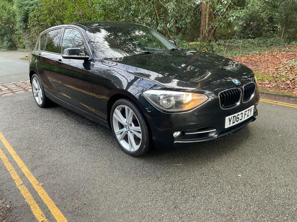 BMW 1 Series 2.0 120D Sport Xdrive Euro 5 Ss YD63FZY Black #3
