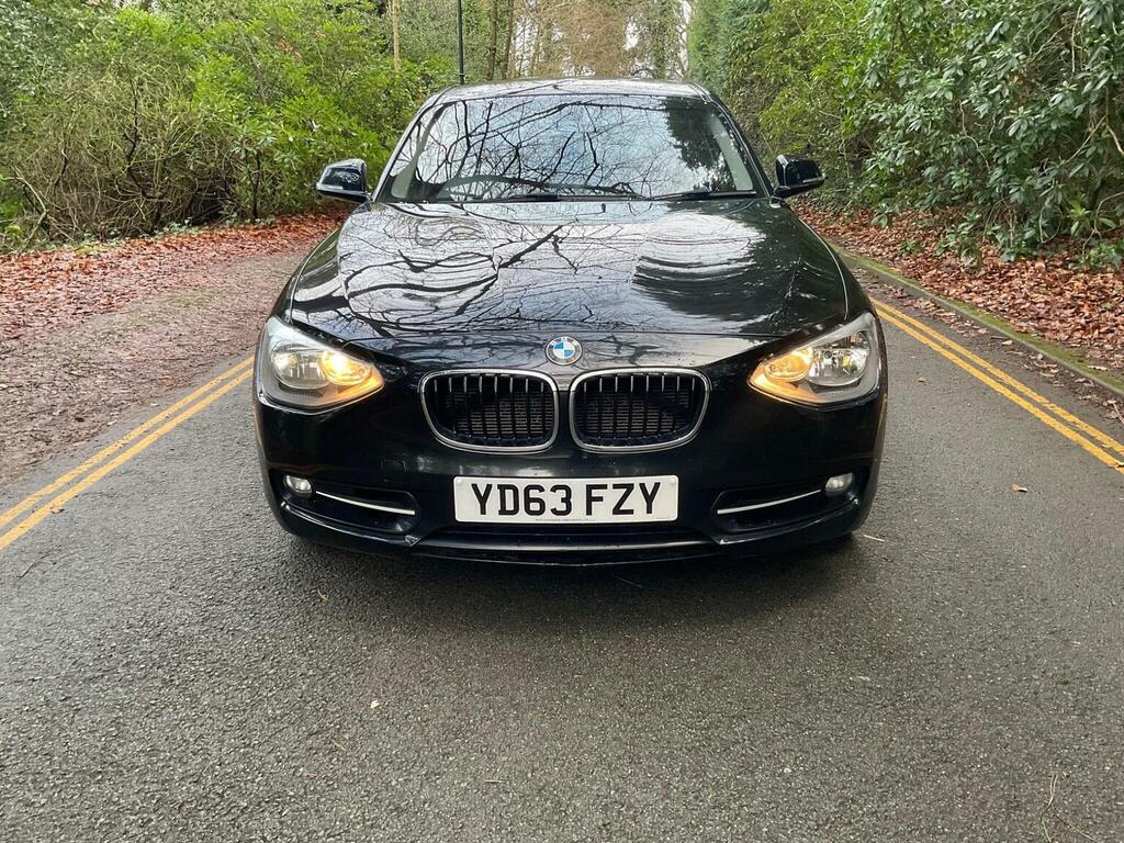 BMW 1 Series 2.0 120D Sport Xdrive Euro 5 Ss YD63FZY Black #4