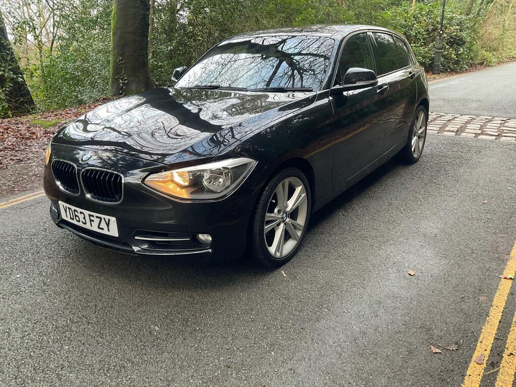 BMW 1 Series 2.0 120D Sport Xdrive Euro 5 Ss YD63FZY Black #5