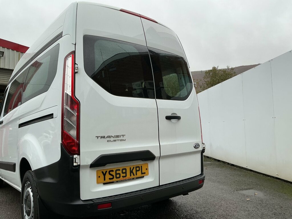 Ford Transit Custom 2.0 320 Ecoblue Leader Kombi Double Cab YS69KPL White #3