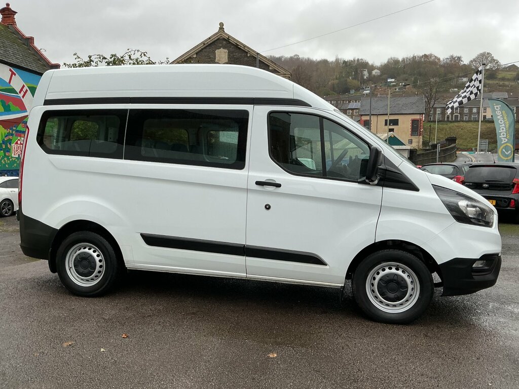 Ford Transit Custom 2.0 320 Ecoblue Leader Kombi Double Cab YS69KPL White #6