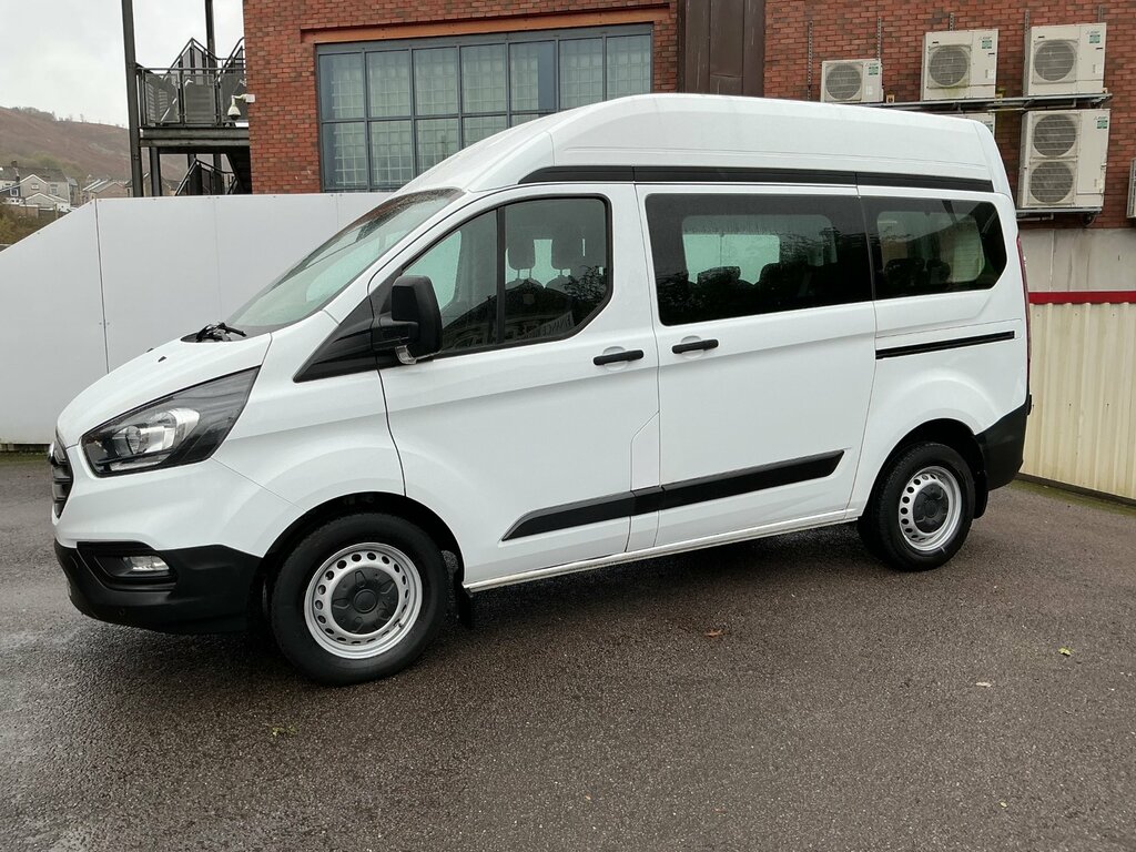 Ford Transit Custom 2.0 320 Ecoblue Leader Kombi Double Cab YS69KPL White #2