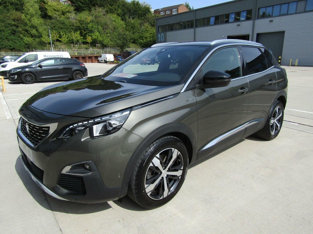 Peugeot 3008 1.2 Pure Tech Gt Line Euro 6 Ss Lhd Grey #6