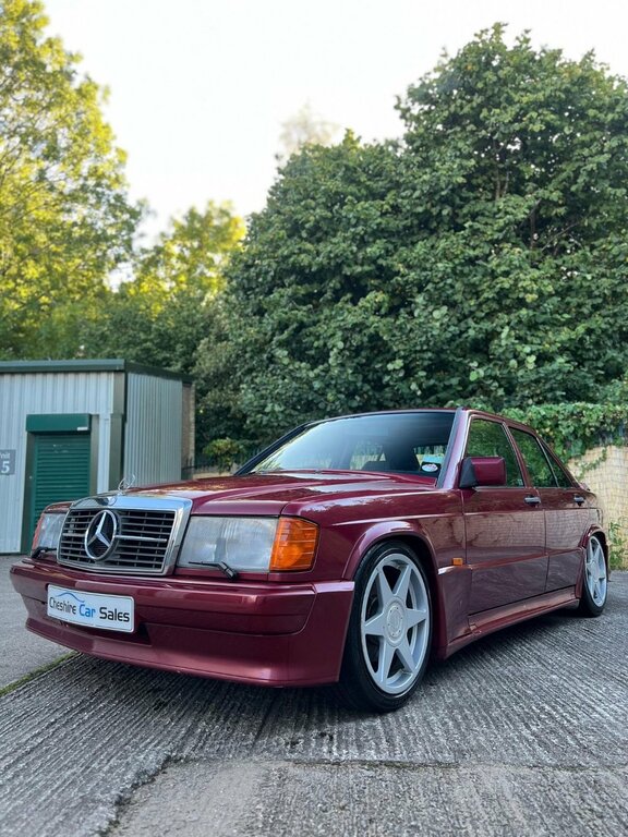 Mercedes-Benz 190 E White #13