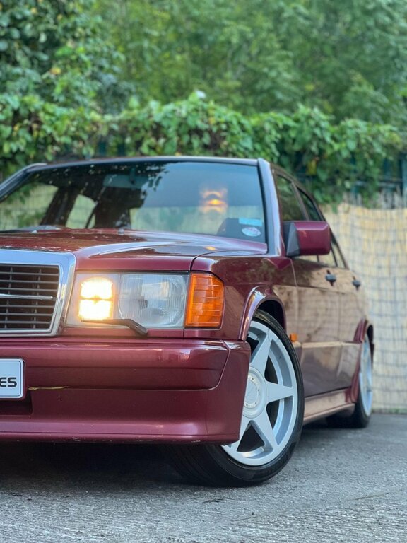 Mercedes-Benz 190 E White #2