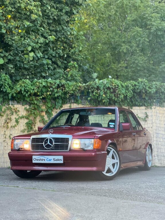 Mercedes-Benz 190 E White #3