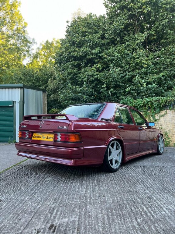 Mercedes-Benz 190 E White #12
