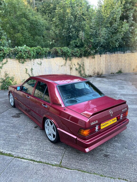 Mercedes-Benz 190 E White #18