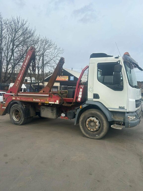 DAF All Models Skip White