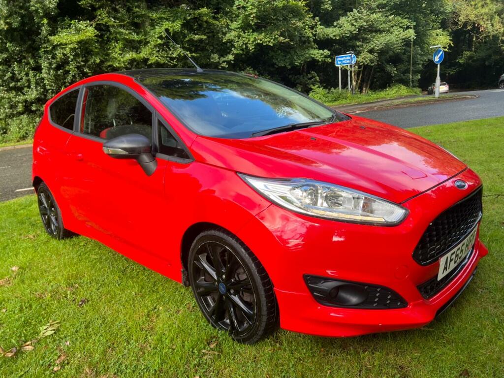 Ford Fiesta 1.0 T Ecoboost Zetec S AF65HFP Red #2