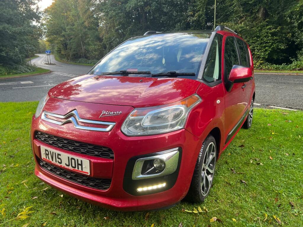 Citroen C3 Picasso 1.6 Hdi Selection RV15JOH Red #5