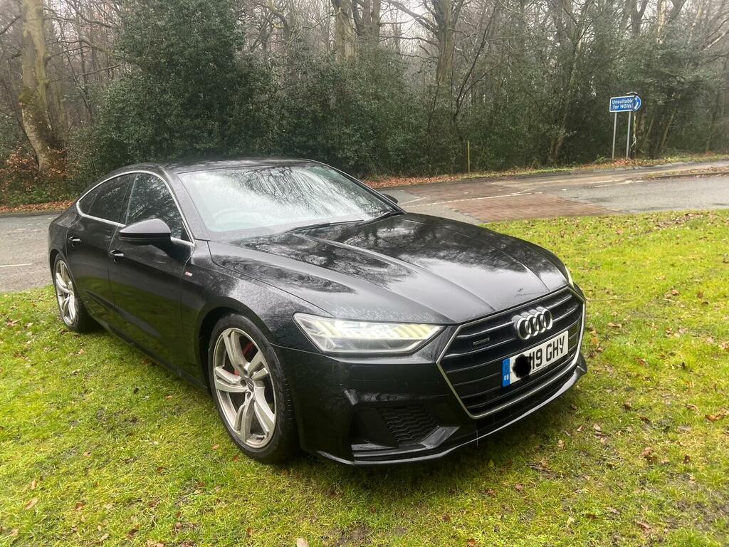 Audi A7 3.0 Tdi V6 50 S Line WJ19GHV Black #2