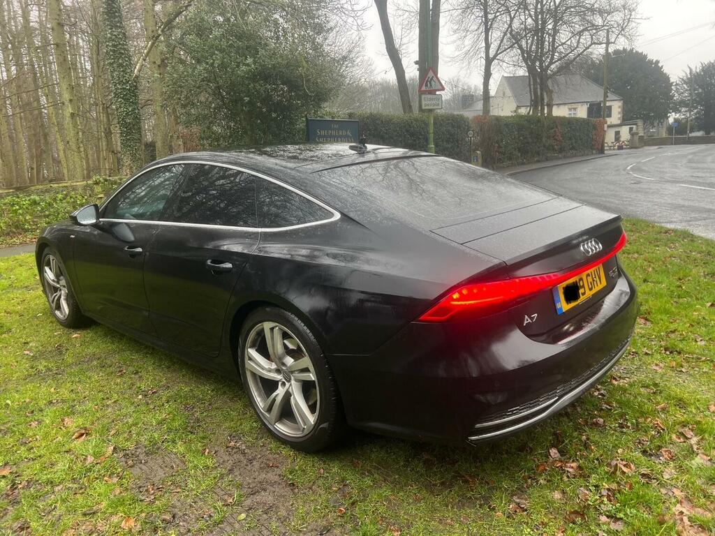 Audi A7 3.0 Tdi V6 50 S Line WJ19GHV Black #4