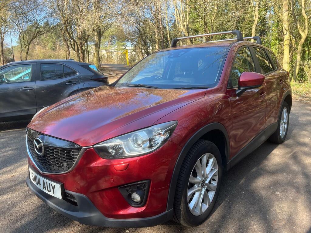 Mazda CX-5 2.2 Skyactiv-d Sport Nav SM14AUY Red #4