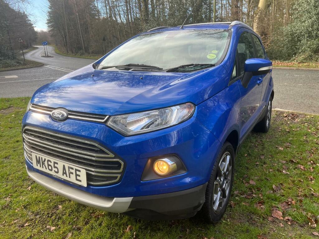 Ford Ecosport 1.0 T Ecoboost Titanium Blue #5