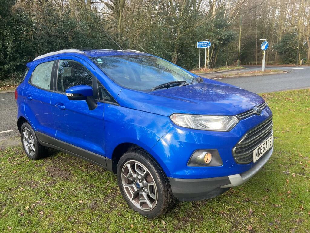 Ford Ecosport 1.0 T Ecoboost Titanium Blue #2