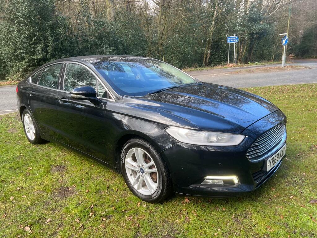 Ford Mondeo 2.0 Tdci Eco Zetec Edition YR68MXY Black #2
