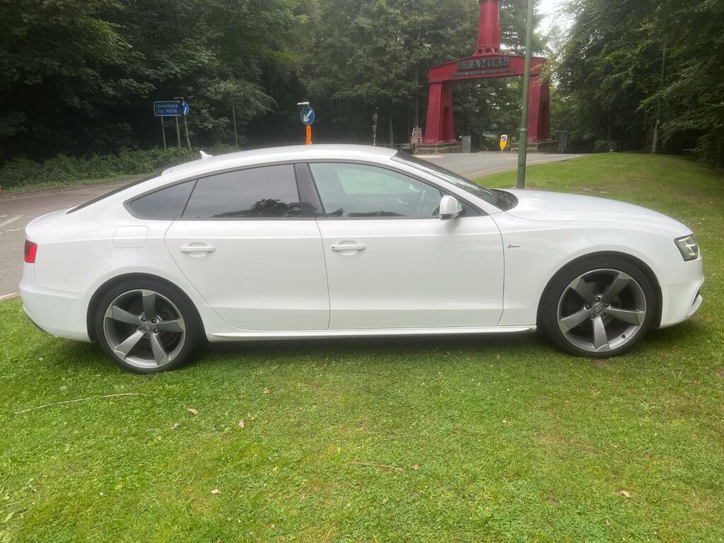 Audi A5 2.0 Tdi Black Edition White