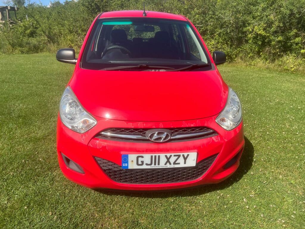 Hyundai I10 1.2 Classic GJ11XZY Red #3