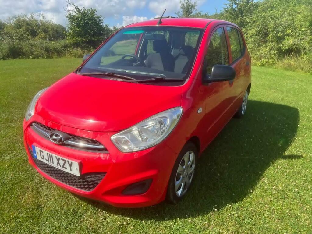 Hyundai I10 1.2 Classic GJ11XZY Red #5
