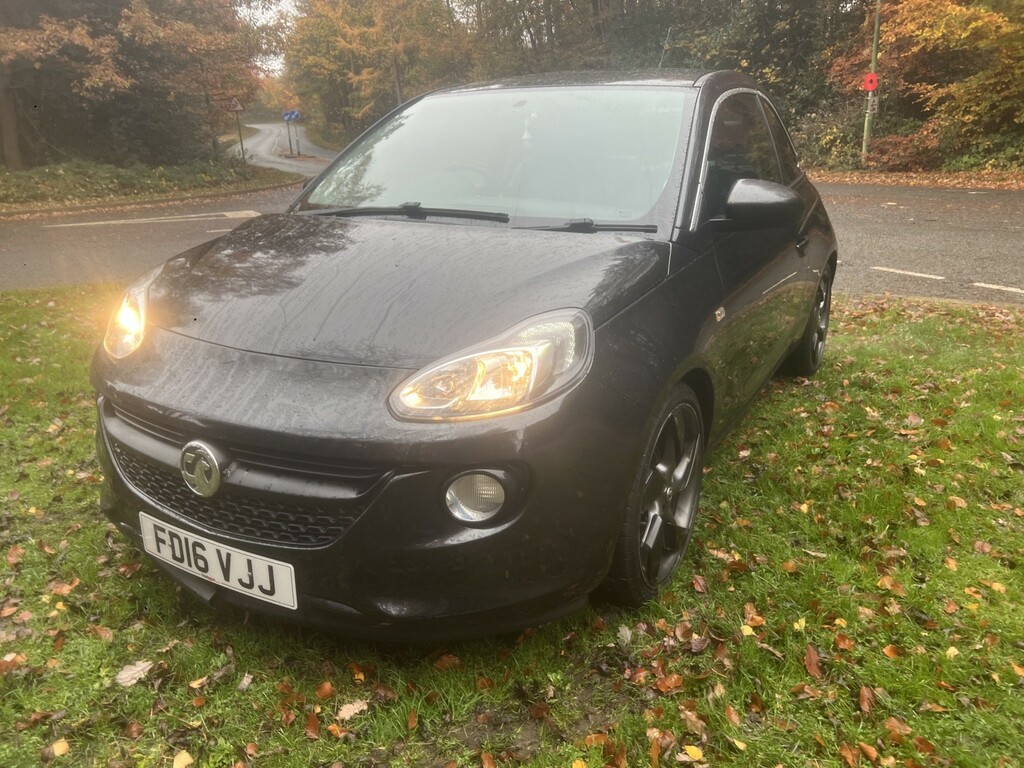 Vauxhall Adam 1.2 16V Slam FD16VJJ Black #3