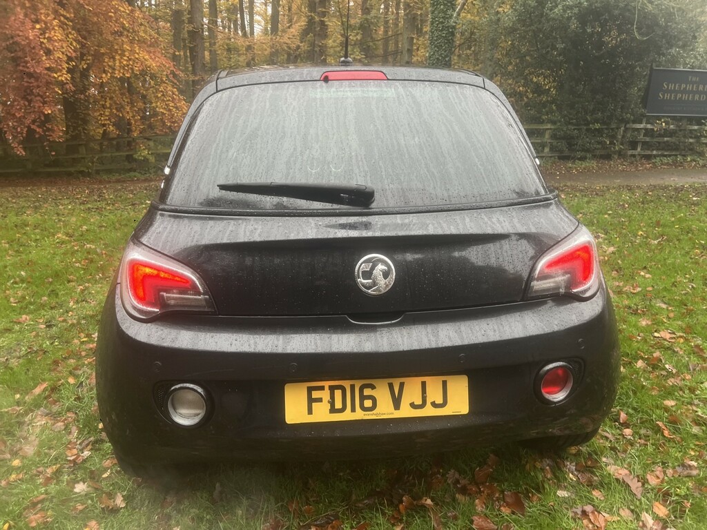 Vauxhall Adam 1.2 16V Slam FD16VJJ Black #6