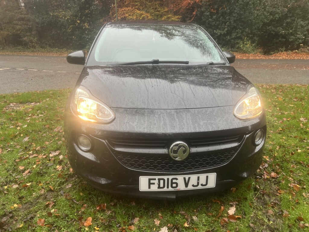 Vauxhall Adam 1.2 16V Slam FD16VJJ Black #2