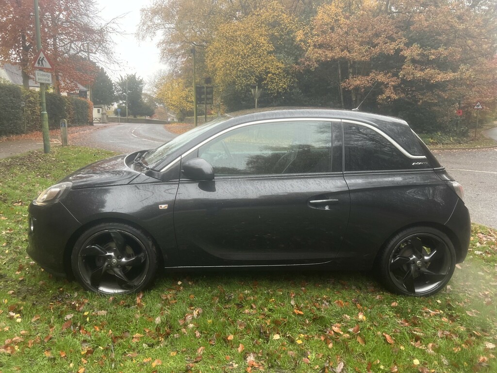 Vauxhall Adam 1.2 16V Slam FD16VJJ Black #4