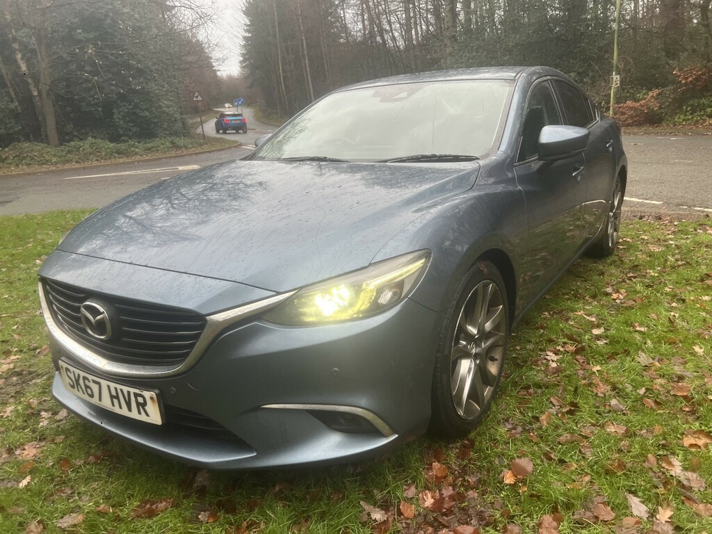 Mazda 6 2.2 Skyactiv-d Sport Nav SK67HVR Blue #4