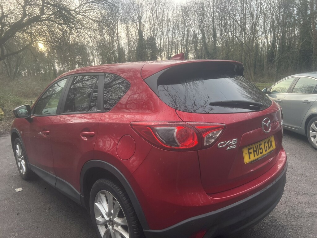 Mazda CX-5 2.2 Skyactiv-d Sport Nav FH15GXN Red #4