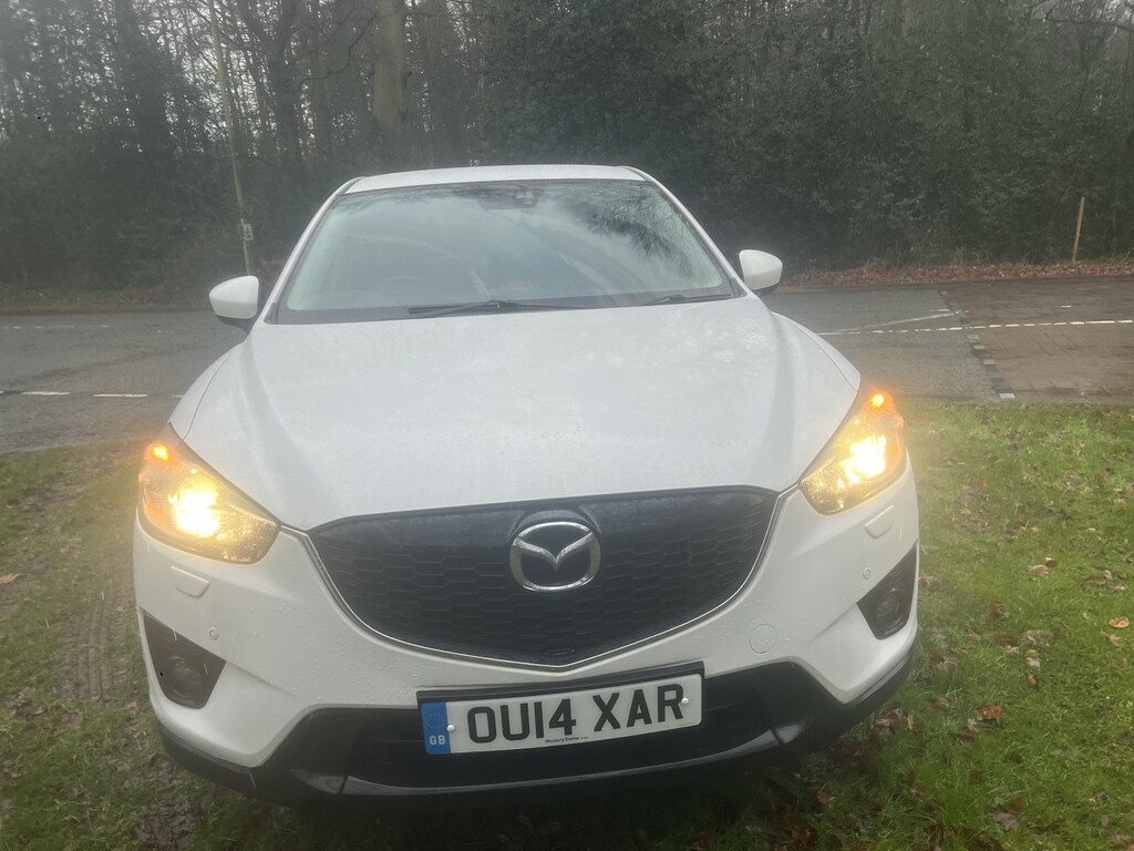 Mazda CX-5 2.2 Skyactiv-d Sport Nav OU14XAR White #4