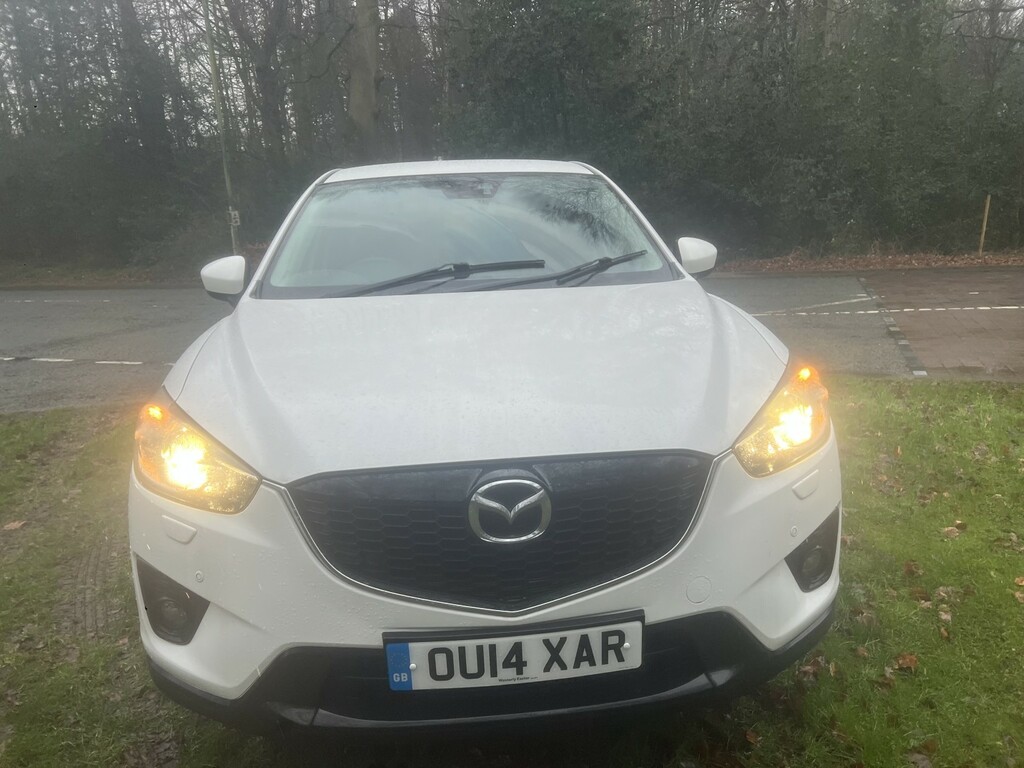 Mazda CX-5 2.2 Skyactiv-d Sport Nav OU14XAR White #3