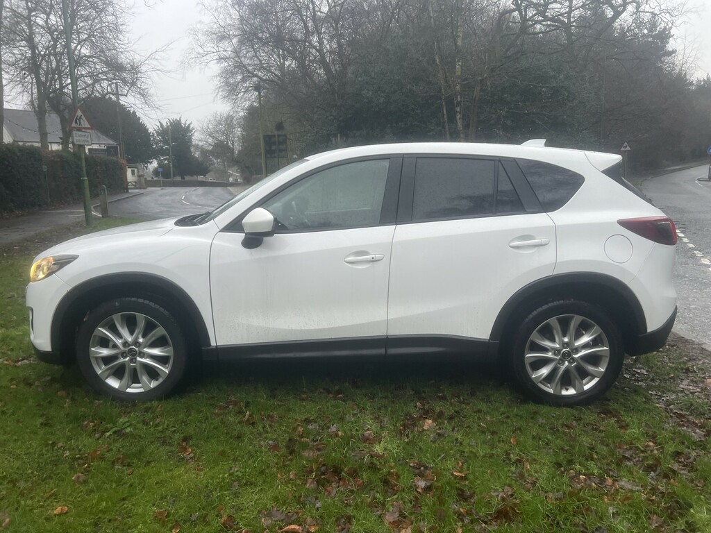 Mazda CX-5 2.2 Skyactiv-d Sport Nav OU14XAR White #6