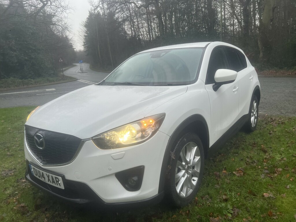 Mazda CX-5 2.2 Skyactiv-d Sport Nav OU14XAR White #5