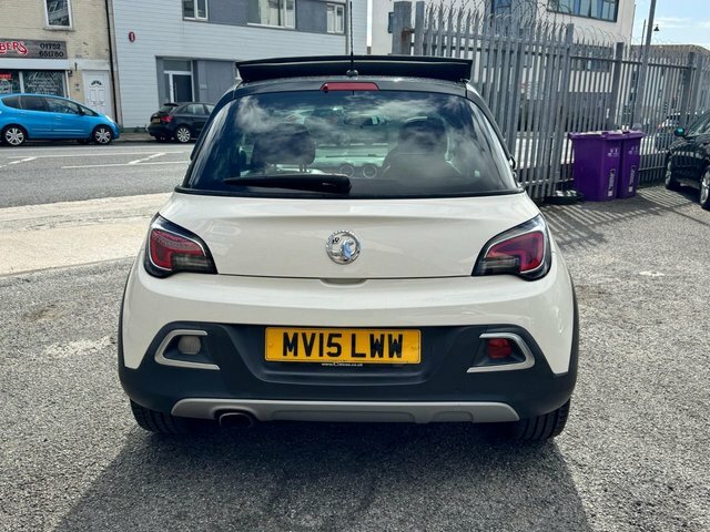 Vauxhall Adam 2015 1.4 16V Rocks Air Hatchback MV15LWW White #4